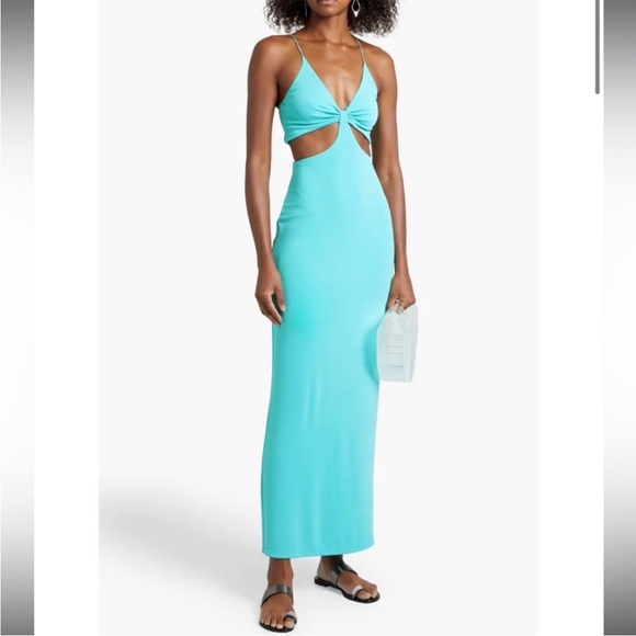 Alice + Olivia Dresses & Skirts - Alice & Olivia Havana Cut Out Dress, Aqua Size 4